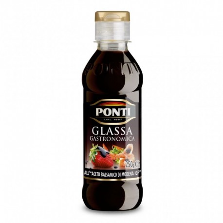 ACETO BALSAMICO GLASSA PONTI GR.250